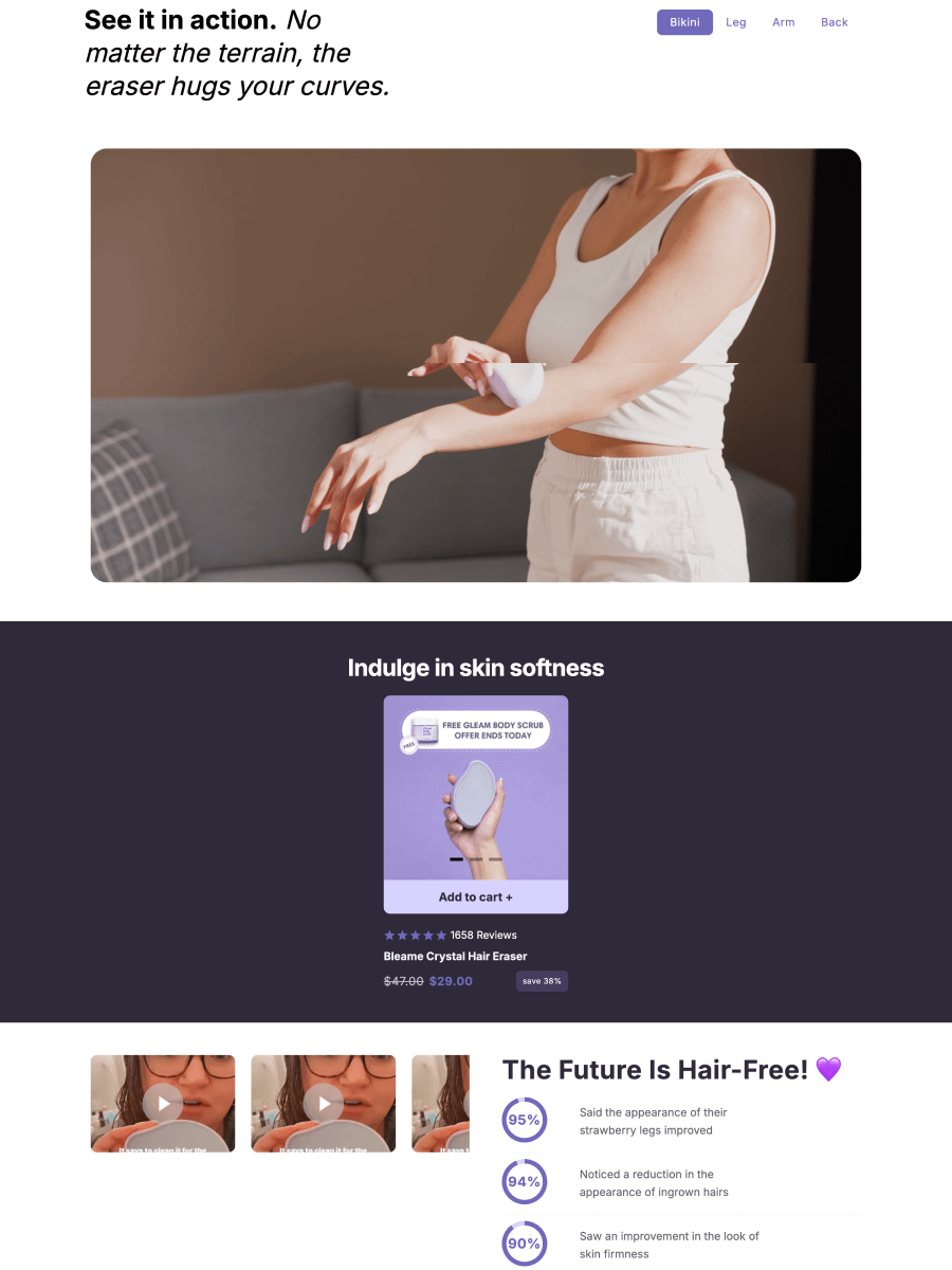 Bleame - PageFly Template (Home page + Product page) product image (2)