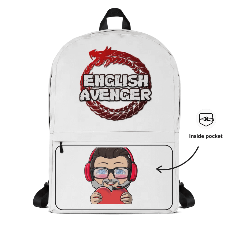 English Avenger Logo Backpack product image (12)