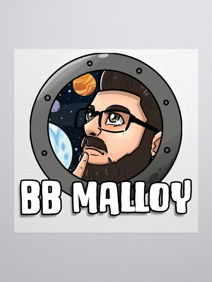 BB Malloy Sticker product image (1)