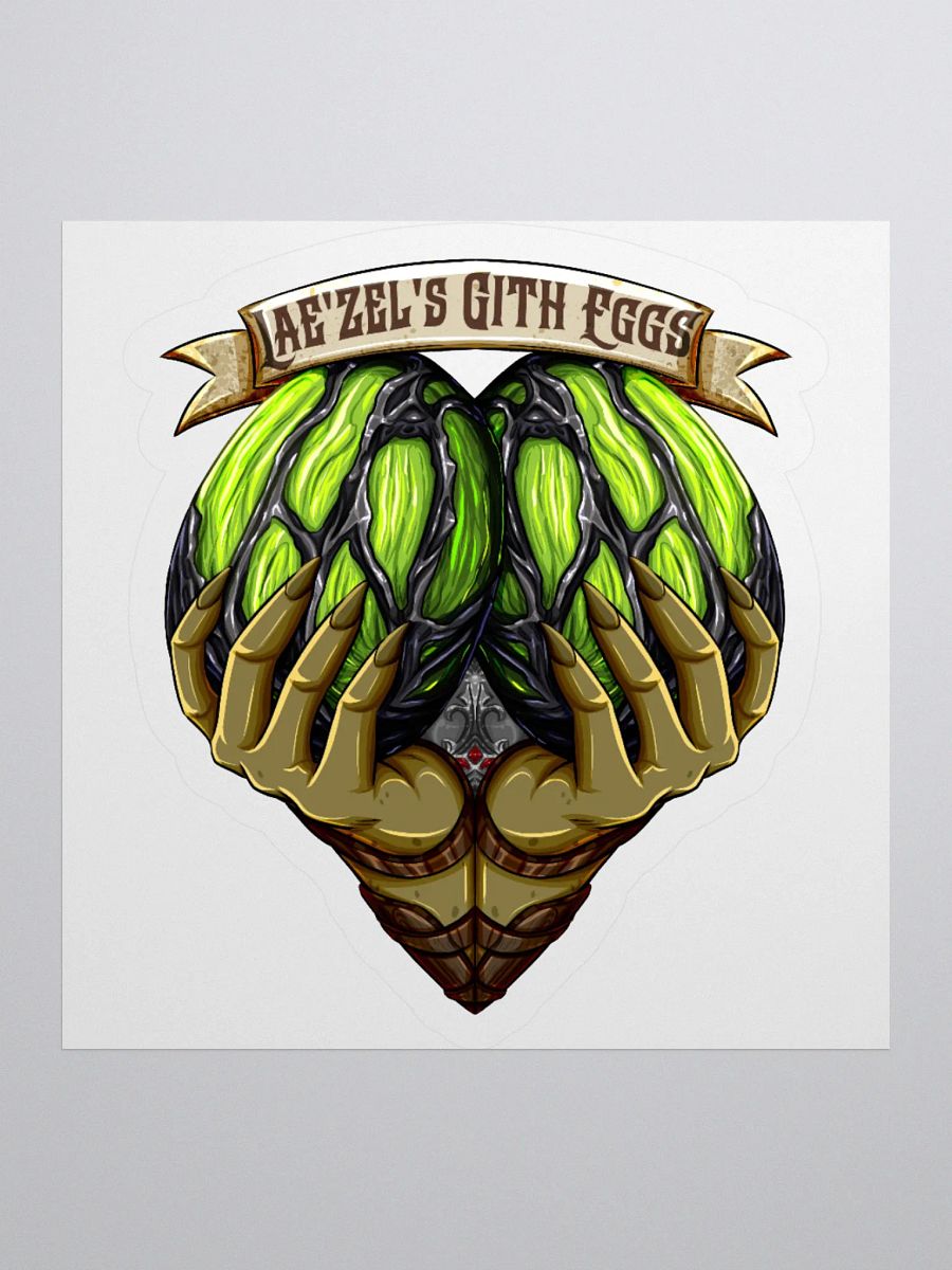 Lae'zel Gith Eggs Stickers product image (1)