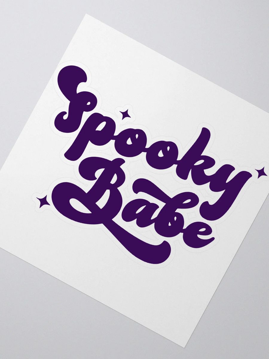 Spooky Babe Kiss Cut Stickers product image (2)