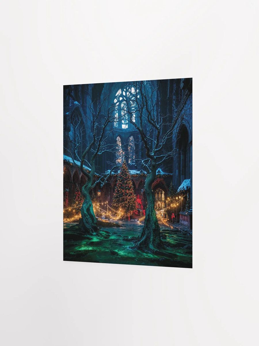 Gothic Christmas Cathedral Poster product image (14)