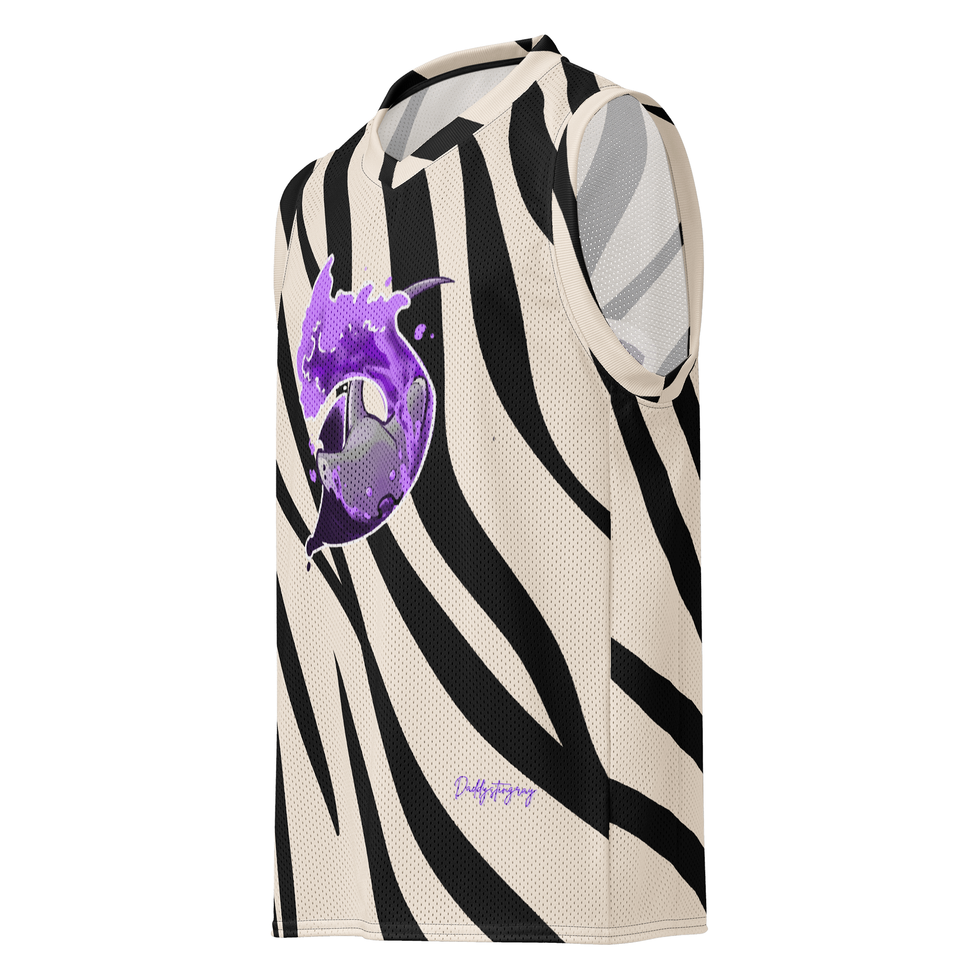 Liquid Purple All-Over Basketball Jersey product image (1)
