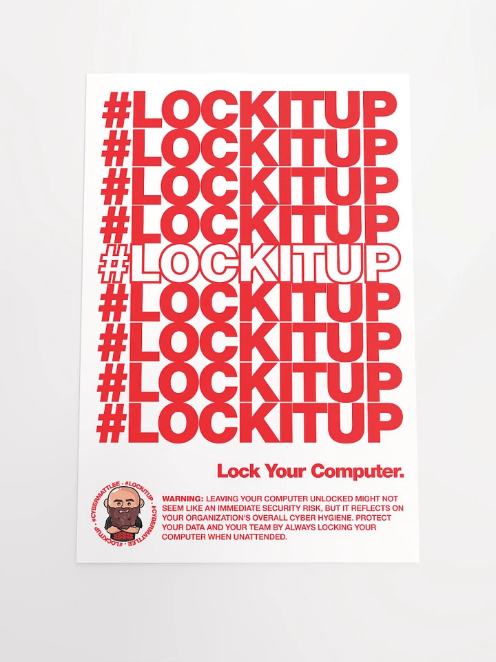 #LOCKITUP - Poster product image (1)