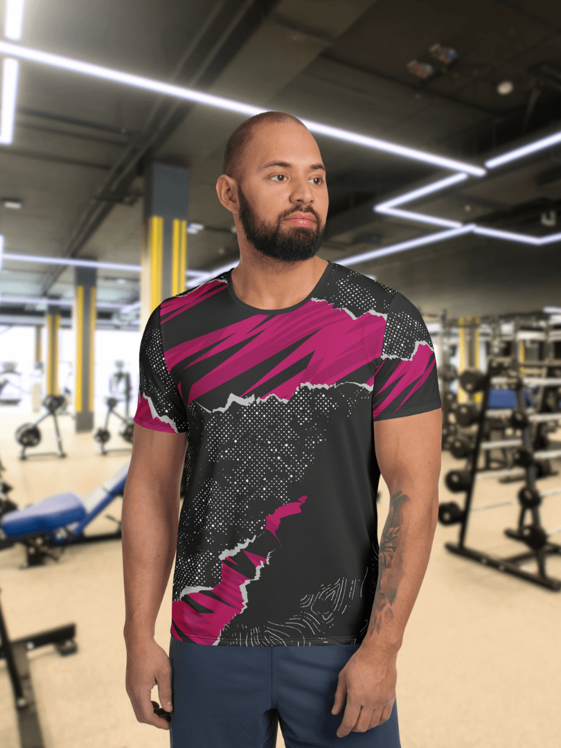 Purple Flash | Men´s Athletic T-Shirt product image (1)