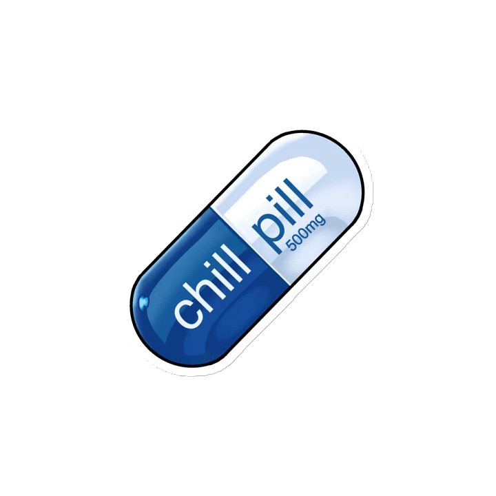 Chill Pill Magnet product image (2)