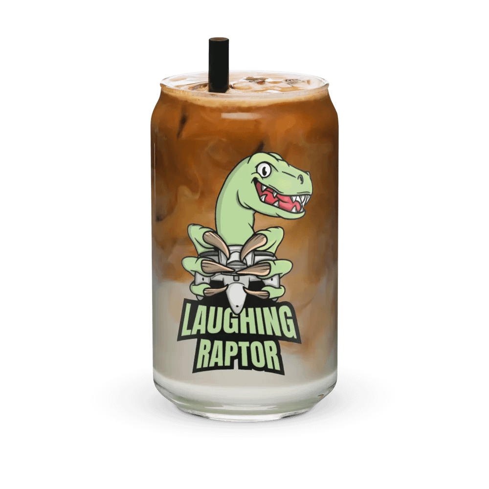 Raptor Ride Can-Shaped Glass product image (6)