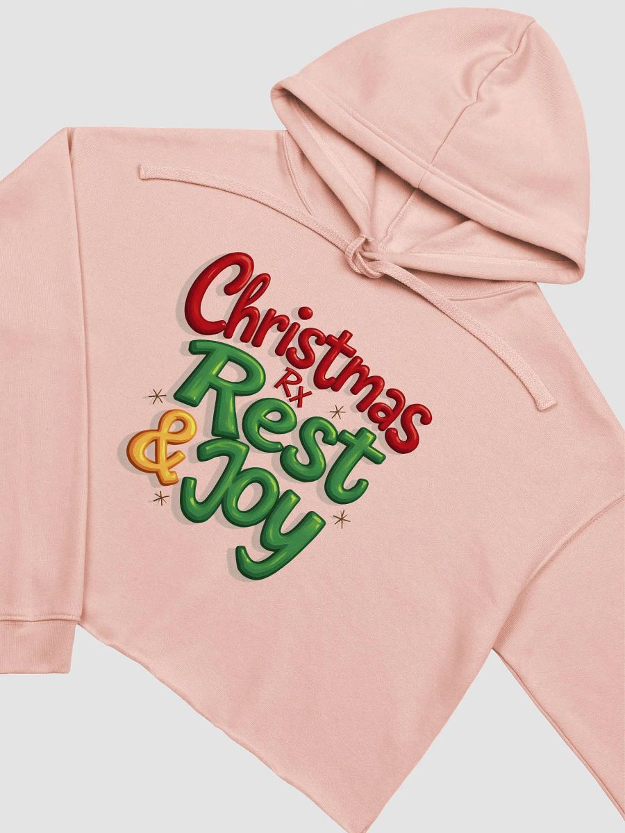 Christmas Rx Rest & Joy Cropped Hoodie product image (22)
