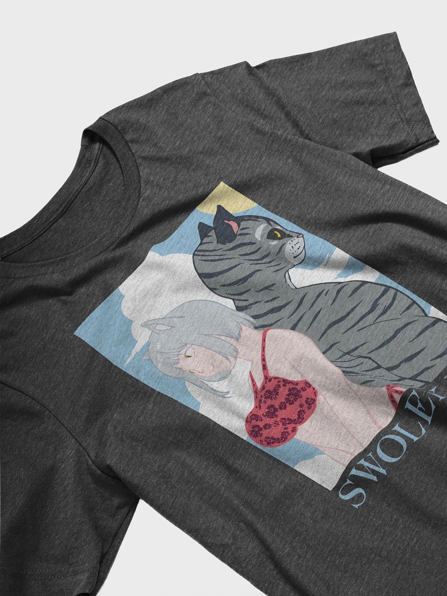 Beach T-shirt (Blue Text) product image (5)