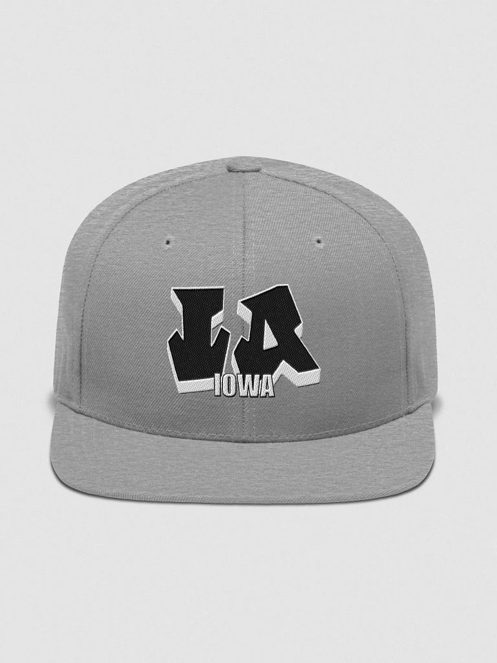 IOWA, IA, Graffiti, Yupoong Wool Blend Snapback Hat product image (1)