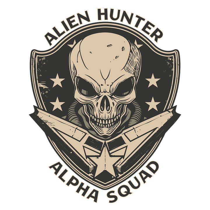 Alpha Squad Alien Hunter Long Sleeve Tee product image (2)