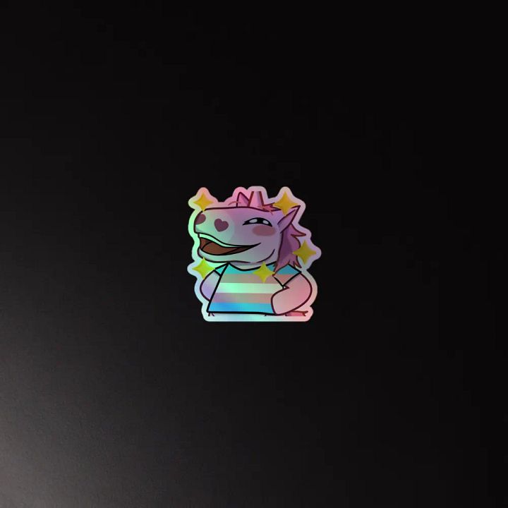 TRANS Pride Holographic Sticker product image (4)