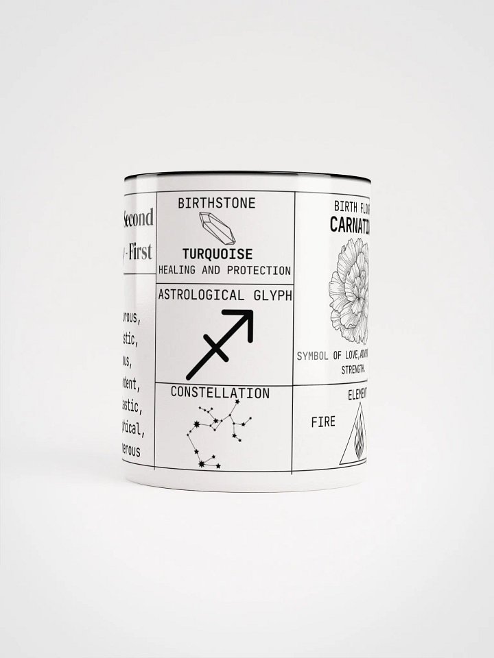 Sagittarius Zodiac Ceramic Mug product image (2)