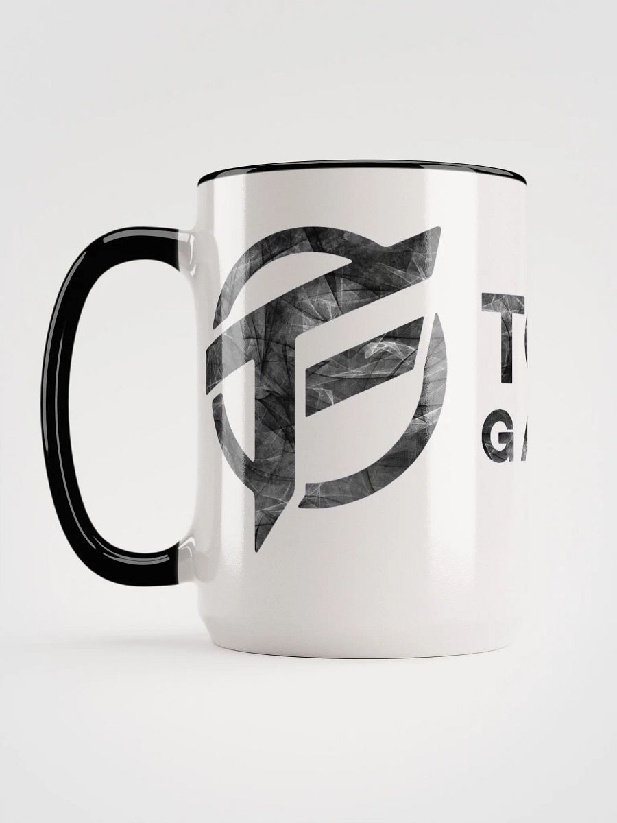 TopFrag™ Dark Spiral Ceramic Mug with Color Inside product image (1)