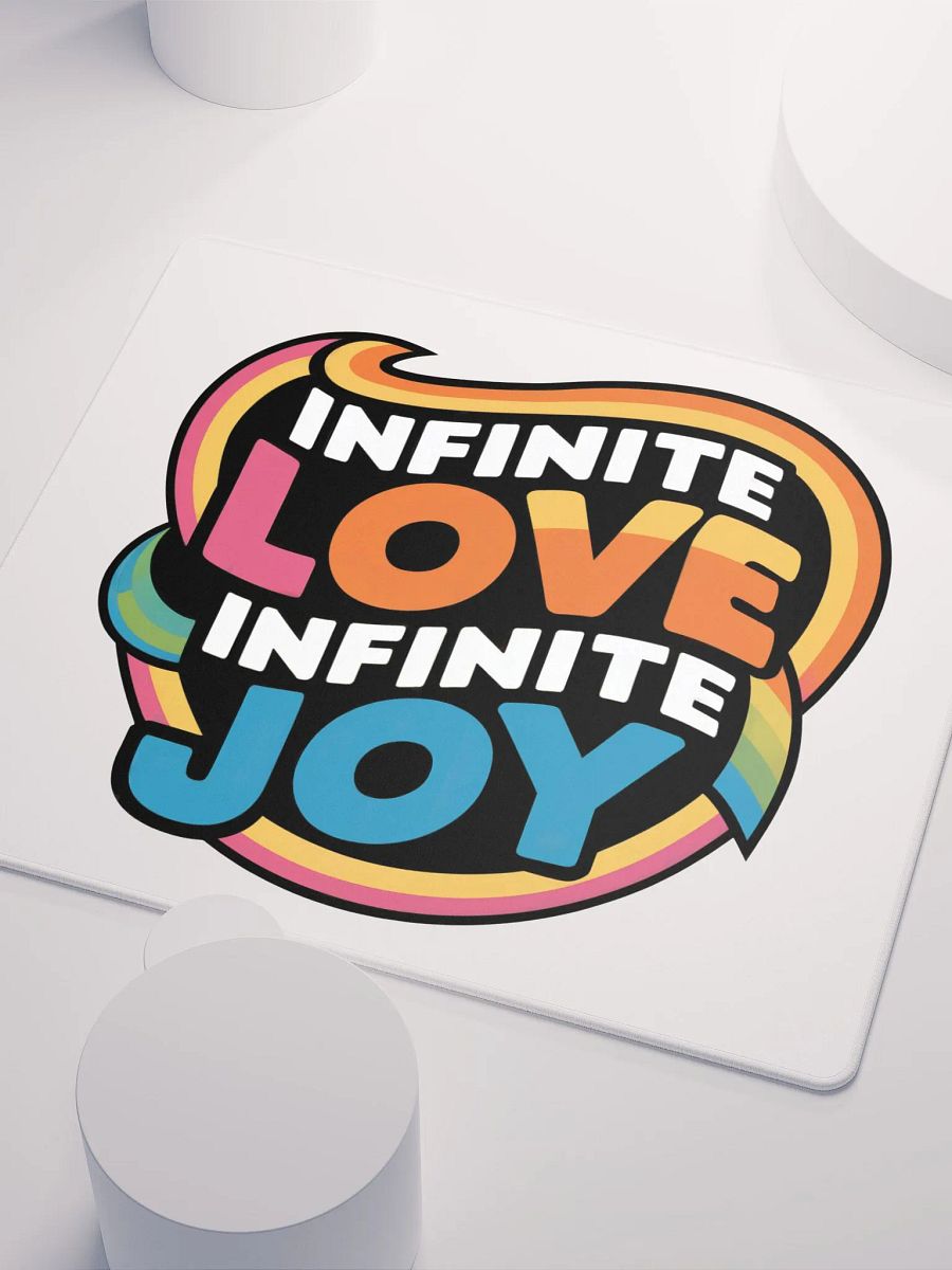 Infinite Love Infinite Joy Gaming Mouse Pad product image (3)
