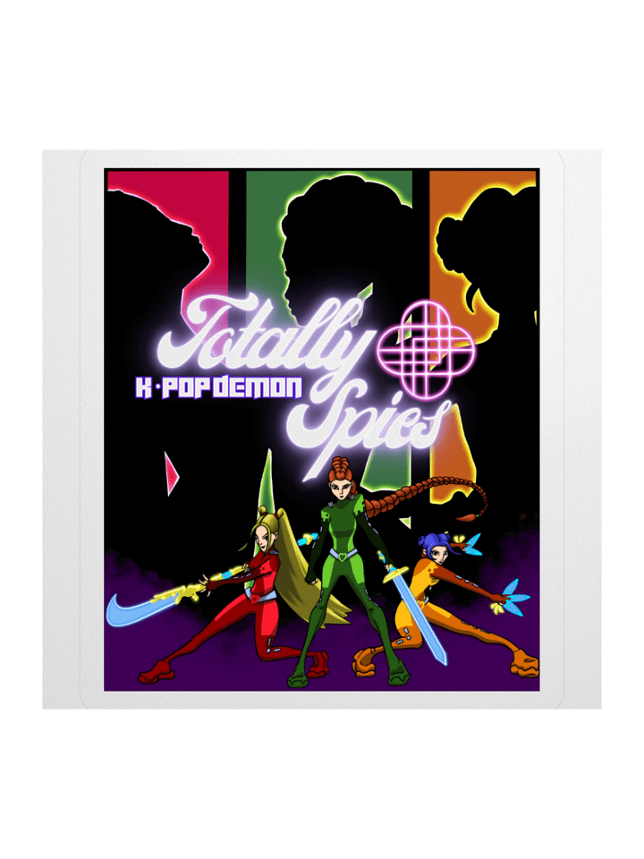 HUNTR/X x Totally Spies Sticker product image (1)
