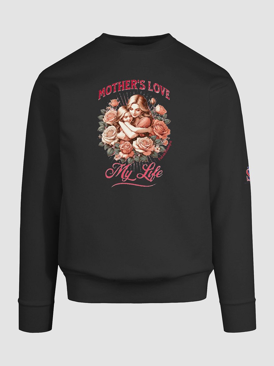 Mother’s Love, My Life – Pink Floral Family Design Sweatshirt product image (61)