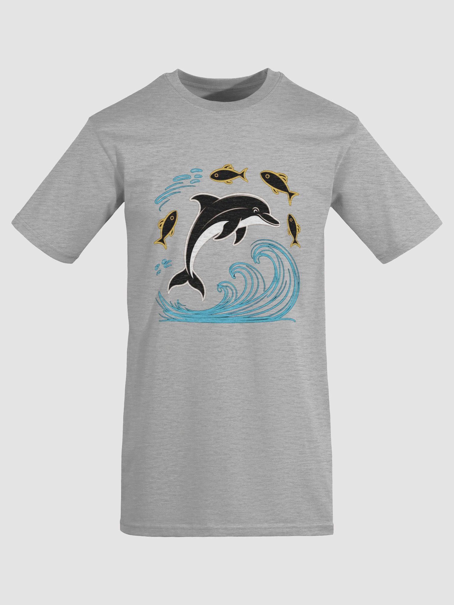 Jumping Dolphin Waves Men's Tee product image (18)