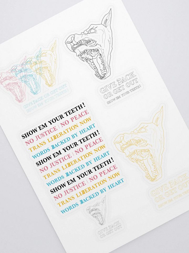S.E.Y.T. sticker sheet 2 product image (1)