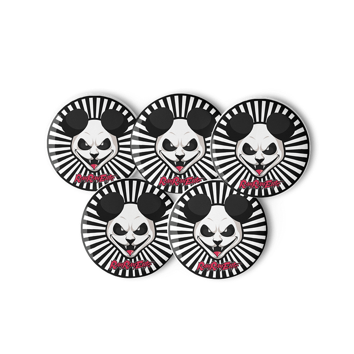 Panda Logo Pins product image (3)