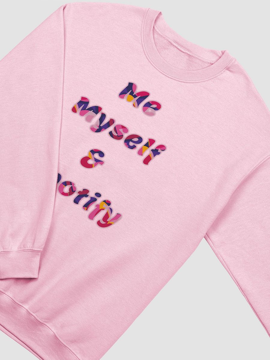 Me, Myself & Spotify Midnight Black Classic Crewneck Sweatshirt product image (4)