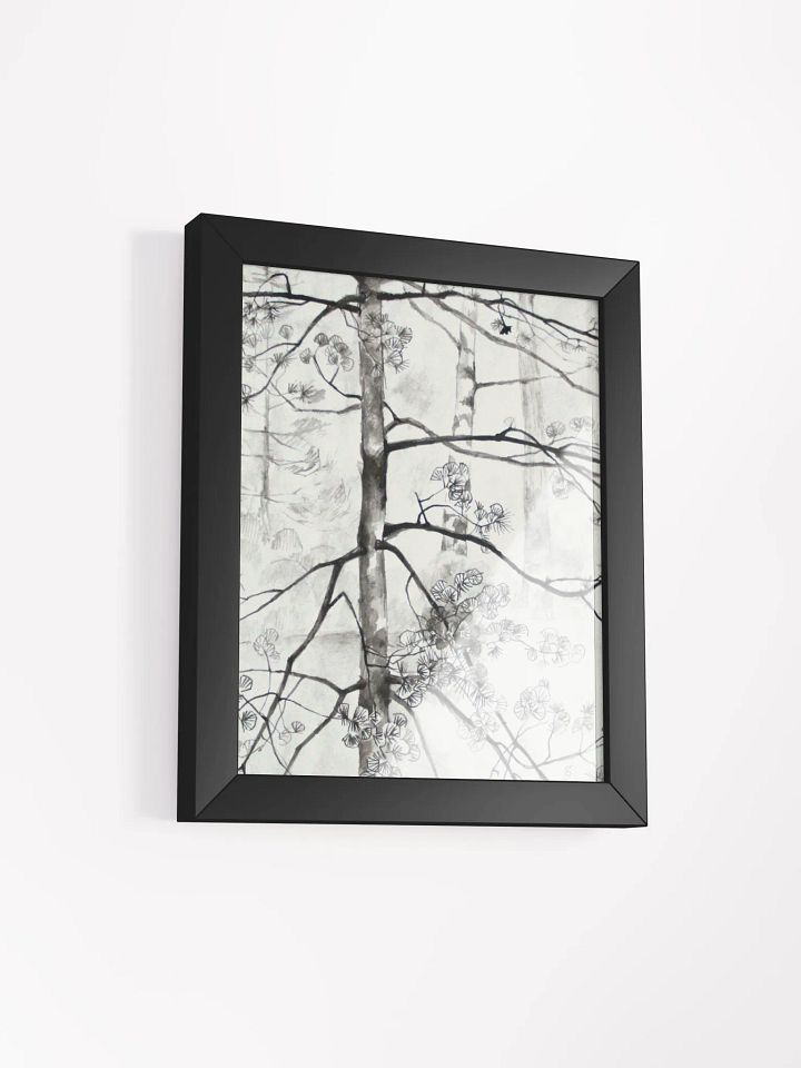Birch Trees Sketch Framed Poster - Birches product image (4)