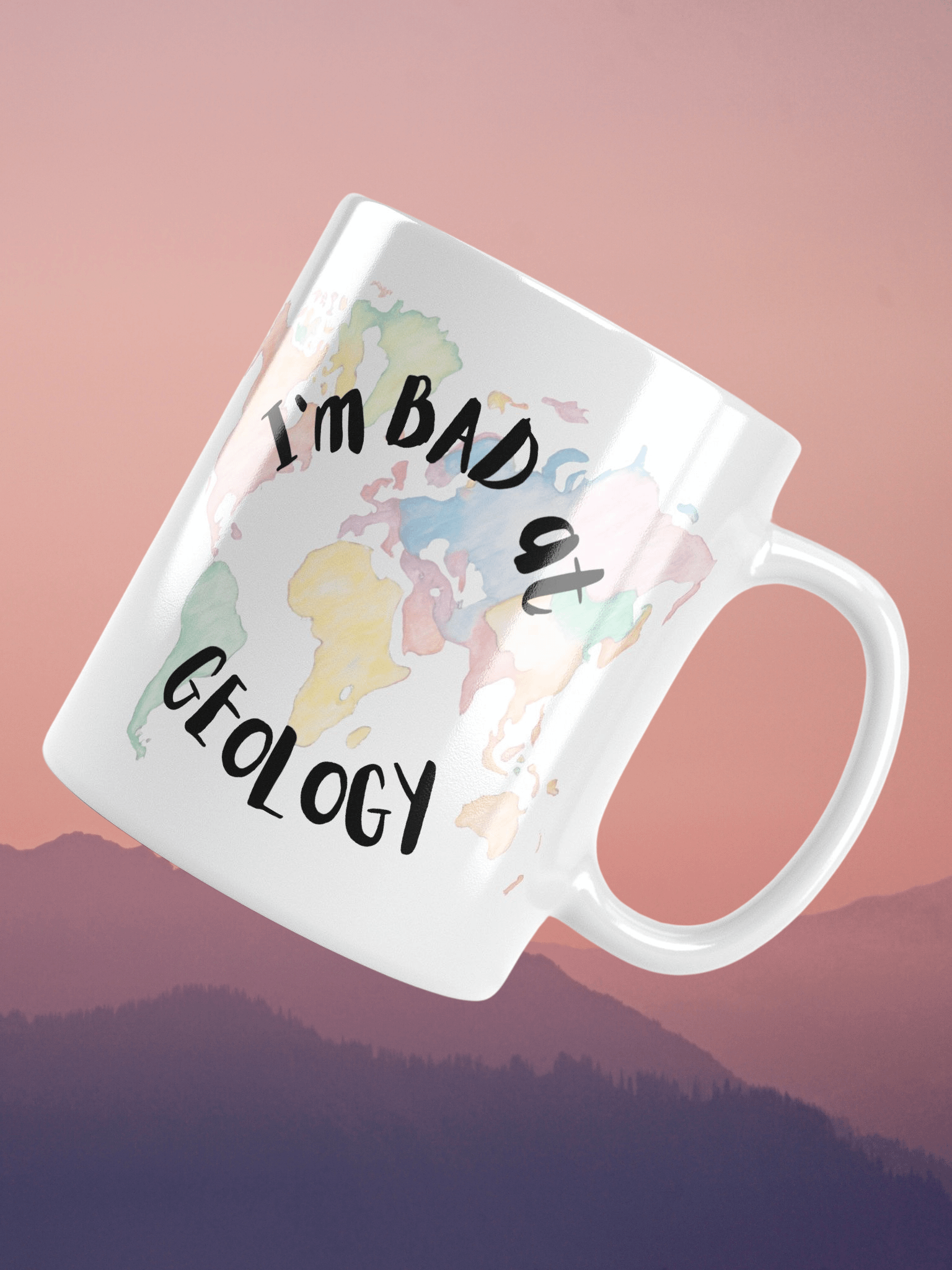 Bad at Geology Mug product image (2)