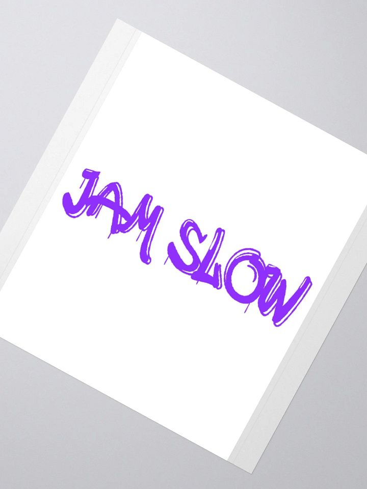 Jam Slow Sticker product image (2)