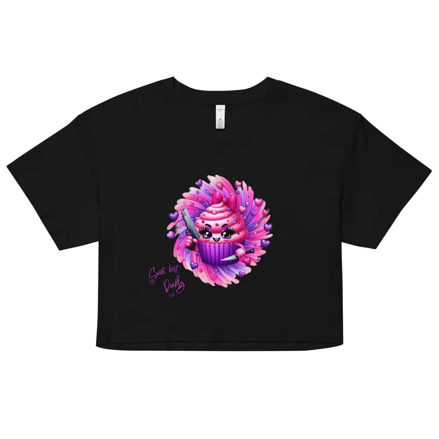 Sweet But Deadly Swirl Crop Tee product image (7)