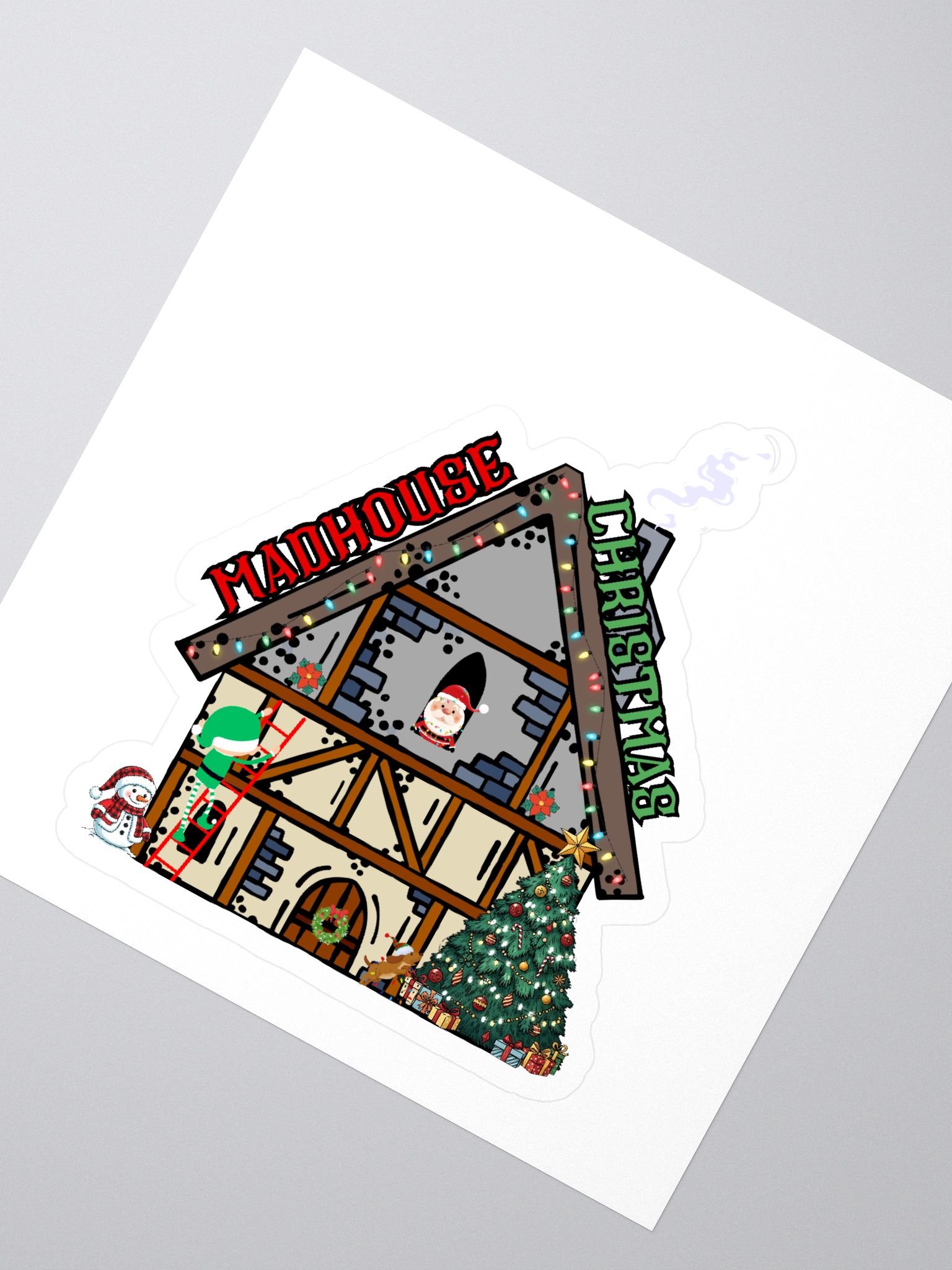 MadhouseXmasTavern - Sticker product image (2)