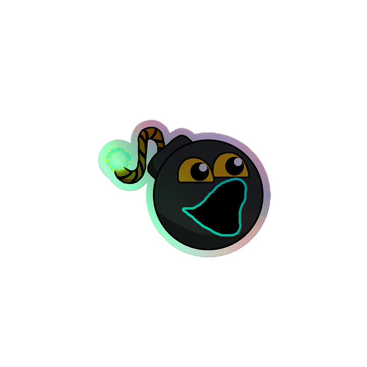 BOMB Pog Holographic Sticker product image (1)