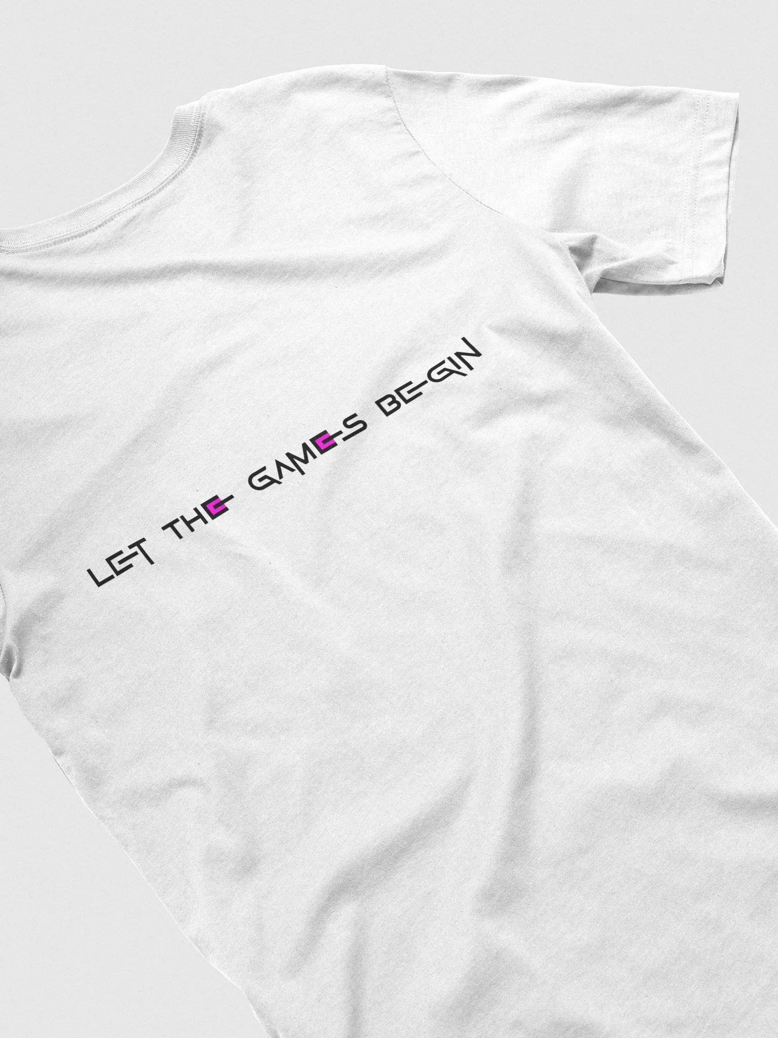 Podd Studios Squid Game Font Edition T-Shirt (WHITE) product image (5)