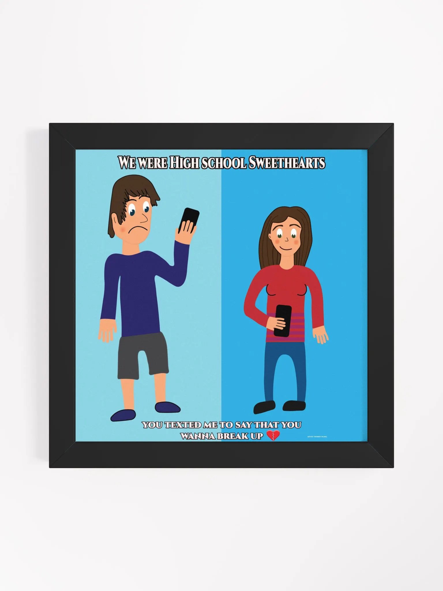 High School Sweethearts Special Design Square Framed Matte Poster product image (6)
