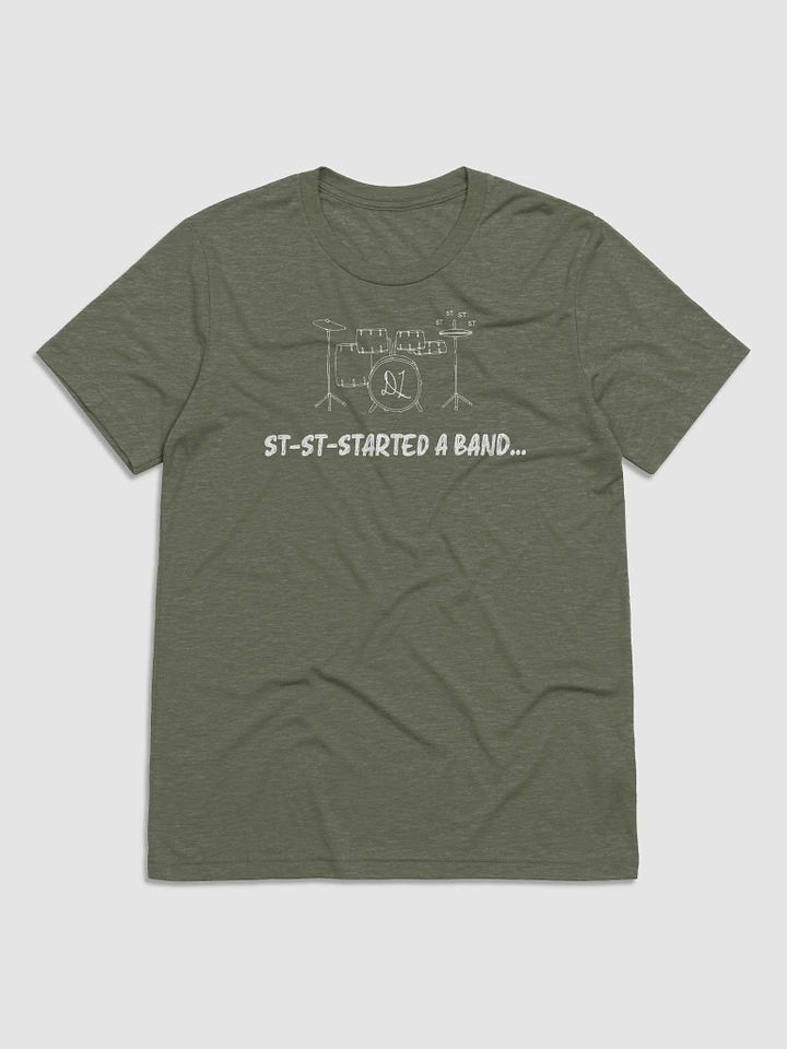 St-St-Started A Band T-Shirt (White) product image (9)