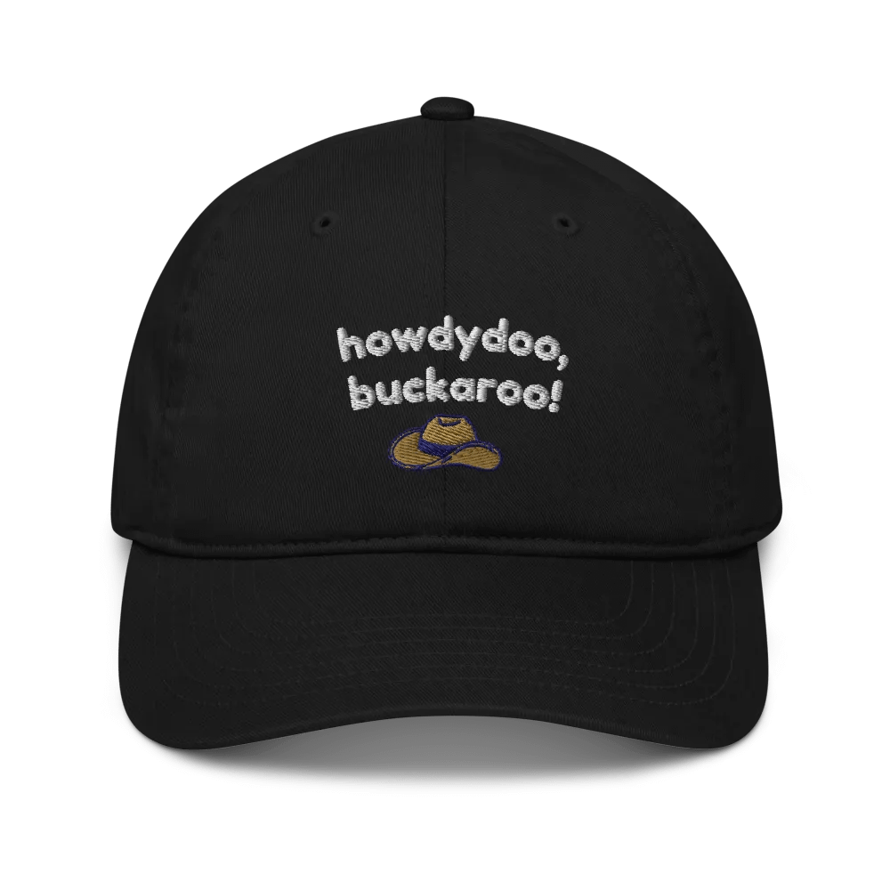 "howdydoo, buckaroo!" dad hat product image (1)