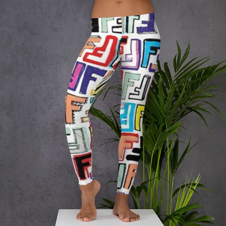 Leggings – Luxury Logo Print for Sophisticated & High-End Style product image (5)