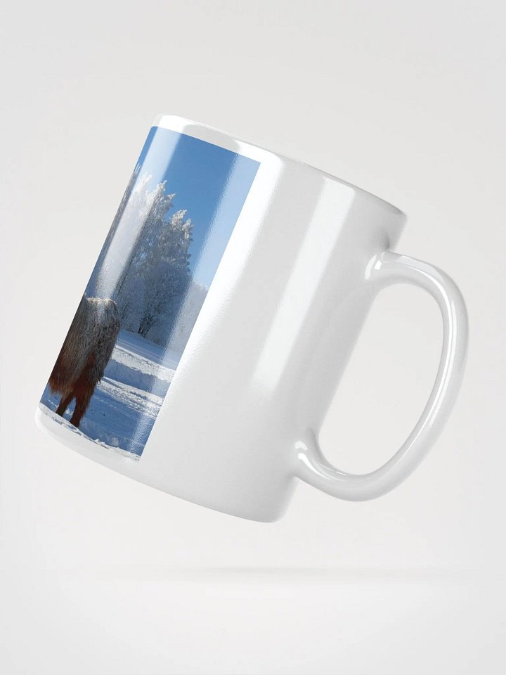Winter Highland Cattle Cow Mug product image (4)