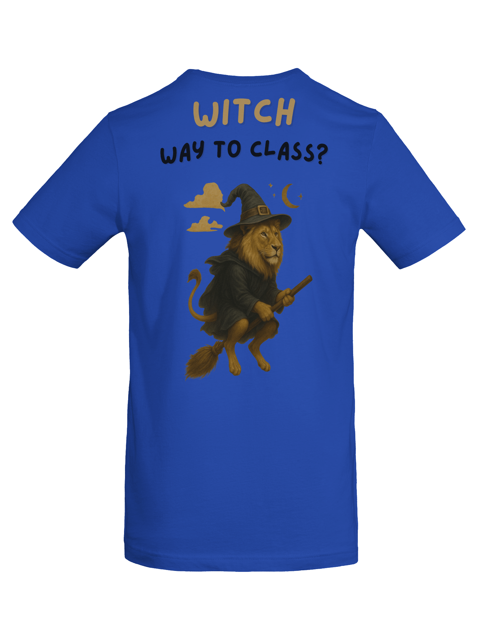 “Which Way to Class?” – Halloween Lion Witch Tee product image (39)