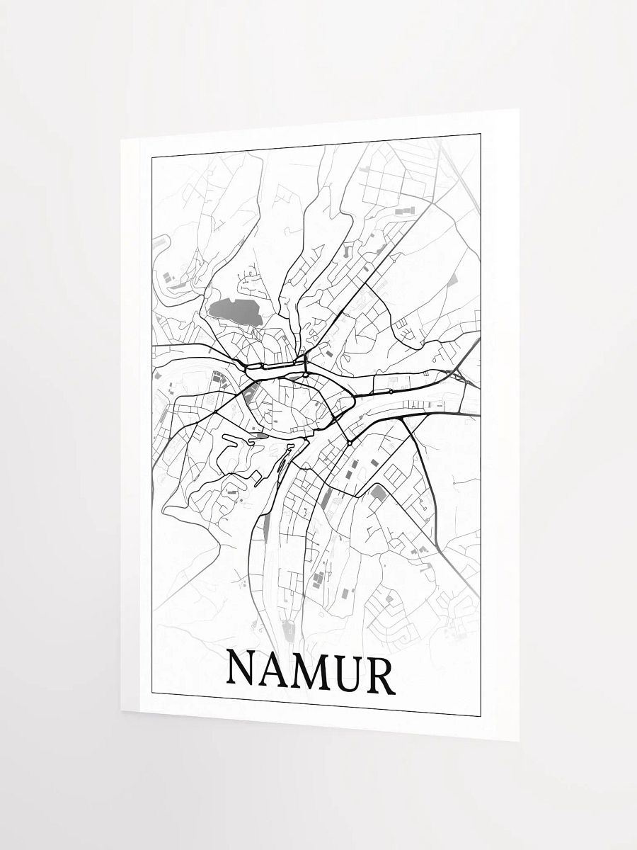 Namur, Belgium, city map print product image (6)