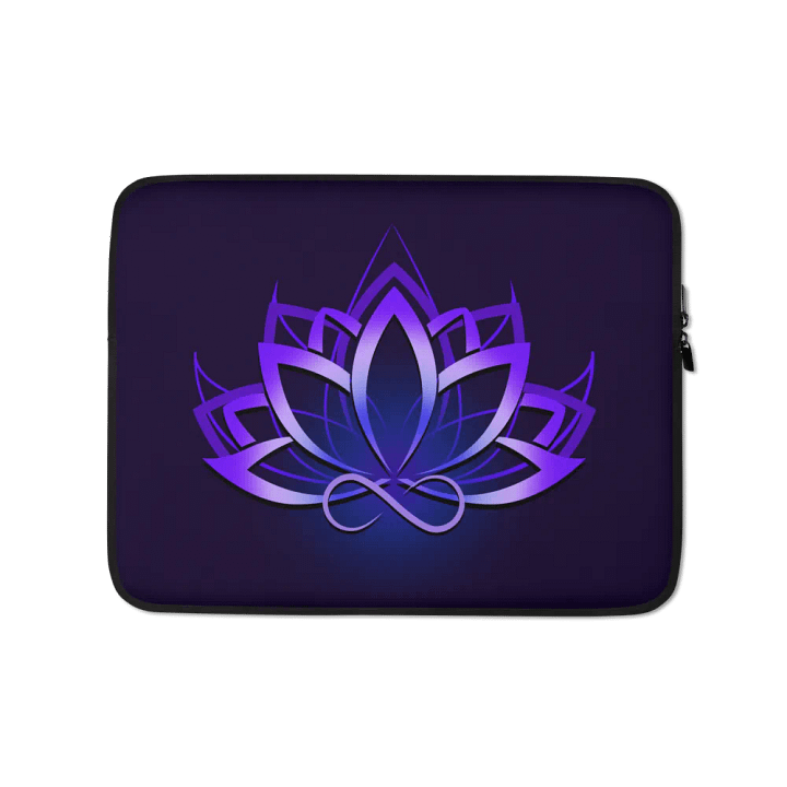 Flexxfinity Lotus Laptop Sleeve Dark product image (1)