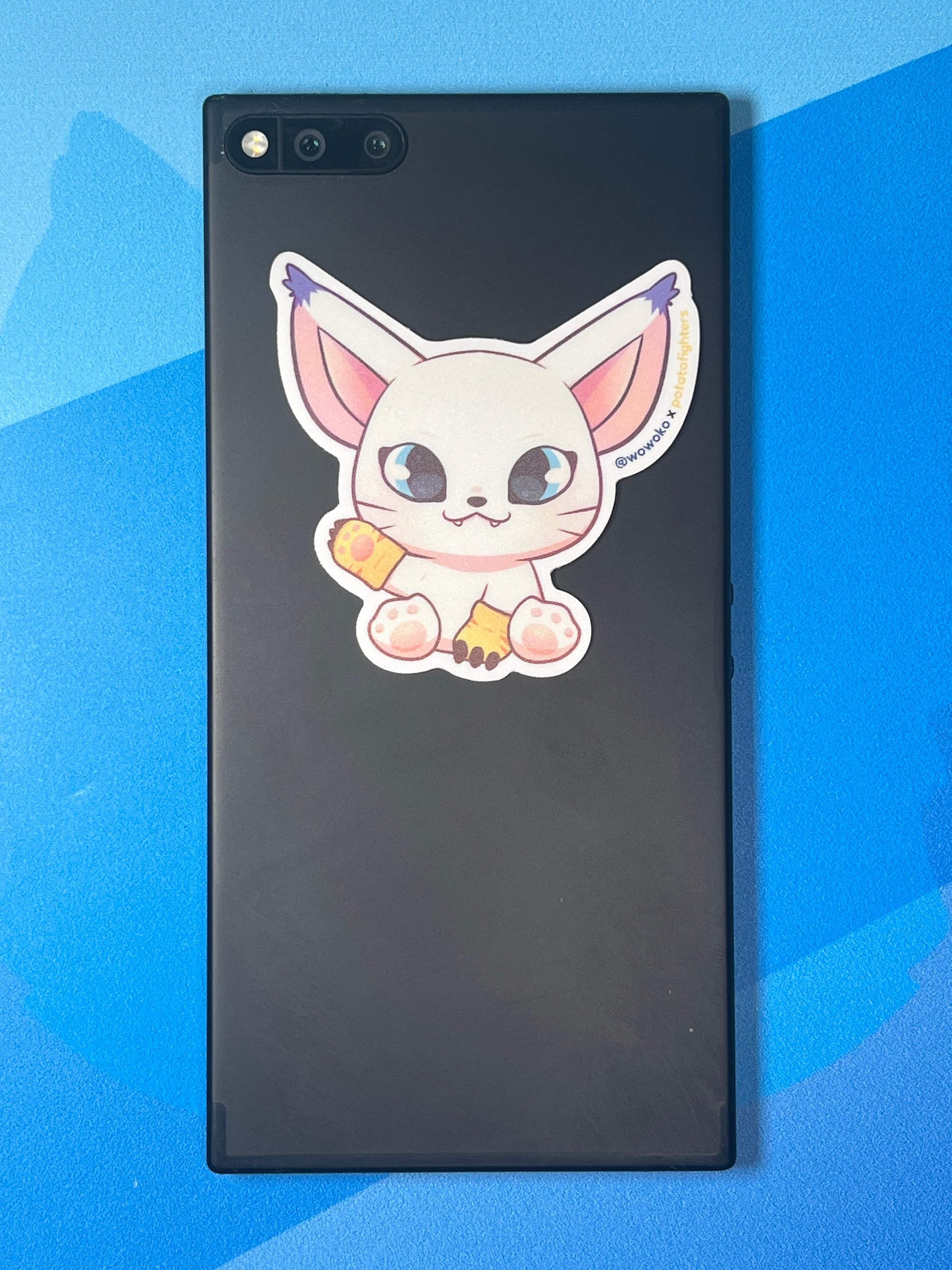 WoWoKo x Potato Fighters - Digimon - Gatomon - Sticker product image (3)