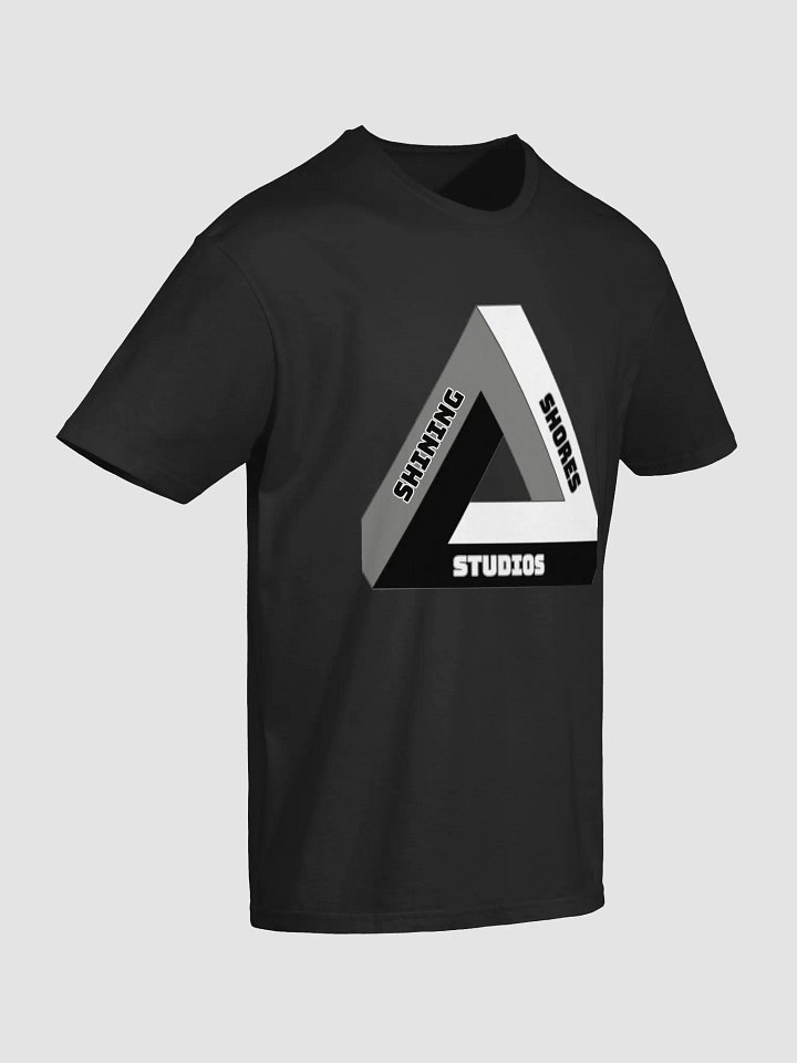 S³ Iconic Grey-Scale Penrose Unisex T-shirt product image (2)