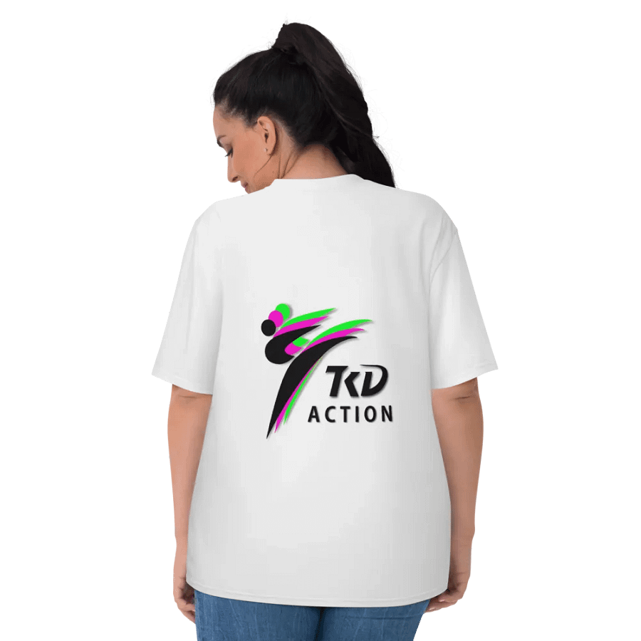 TKD Action Print Women's Crew Neck T-Shirt product image (4)
