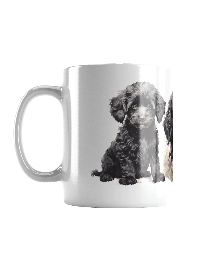 Black Poodle Puppy Paradise Mug product image (2)