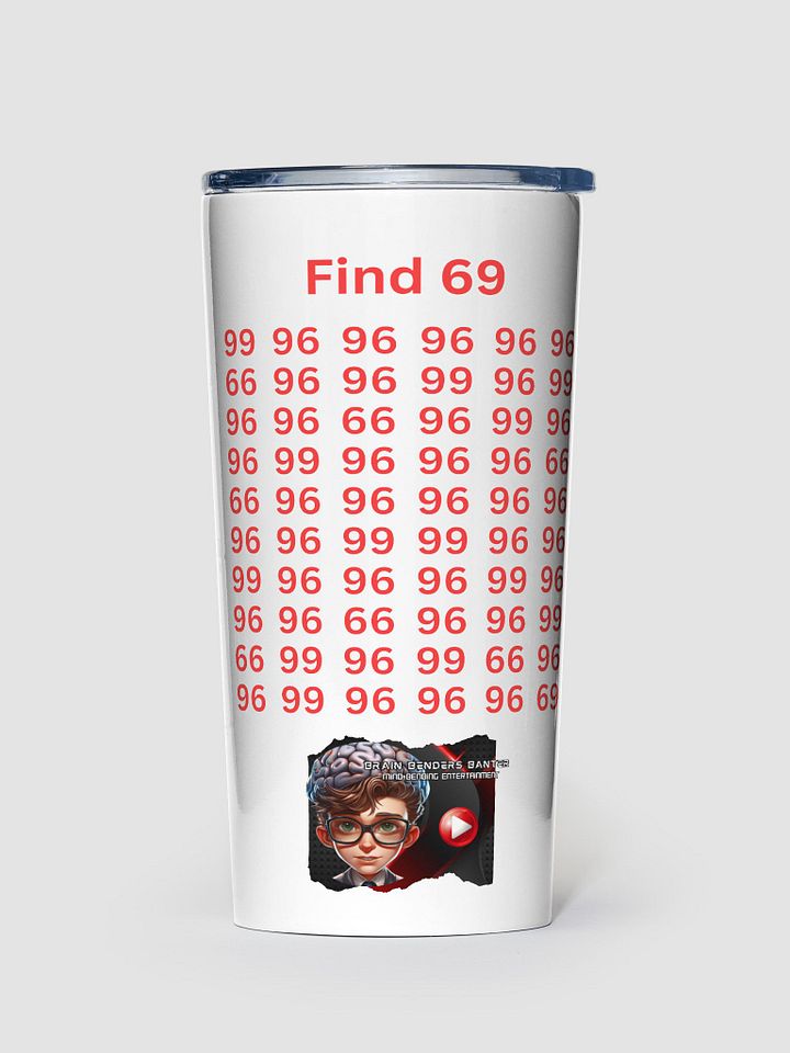 Mind-Bending 69 Puzzle Tumbler product image (1)