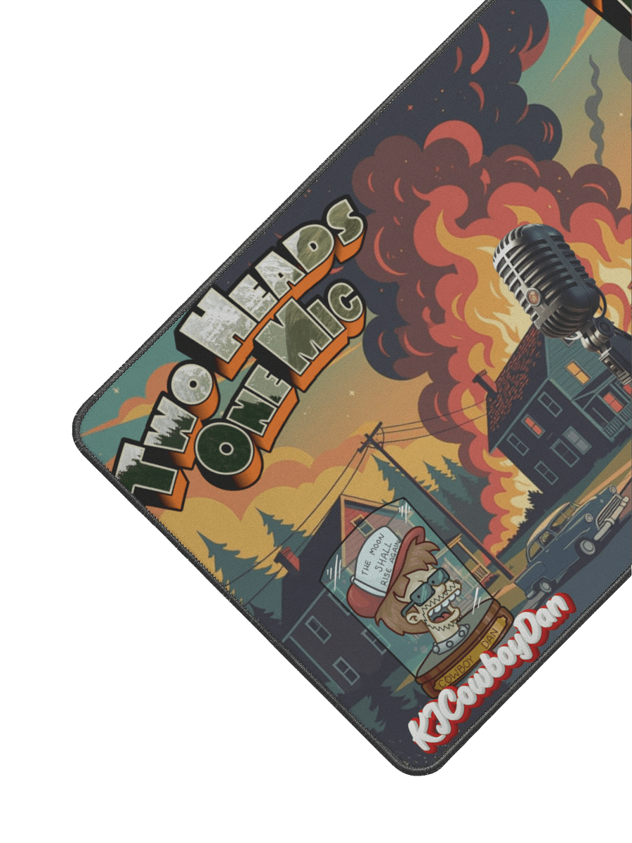 Two Heads Ep. 1 Gaming / Desk Mat product image (2)