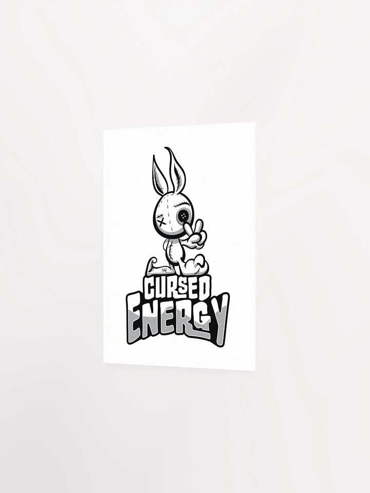 Cute & Creepy "Cursed Energy" Voodoo Doll Poster product image (10)