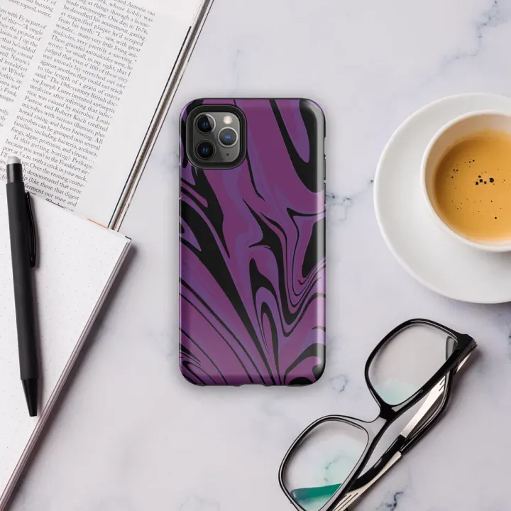 Purple Swirl Tough Case for iPhone® product image (2)