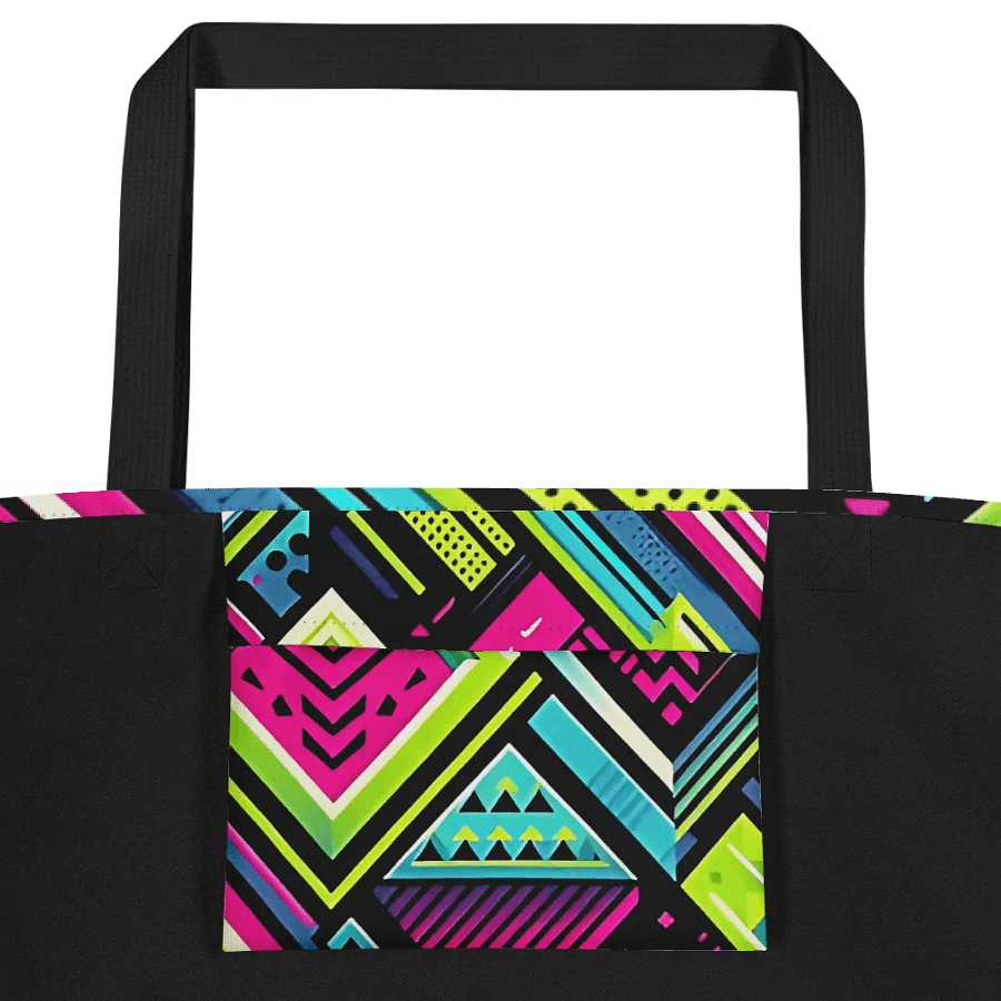 Neon Pop Art Tote Bag product image (3)