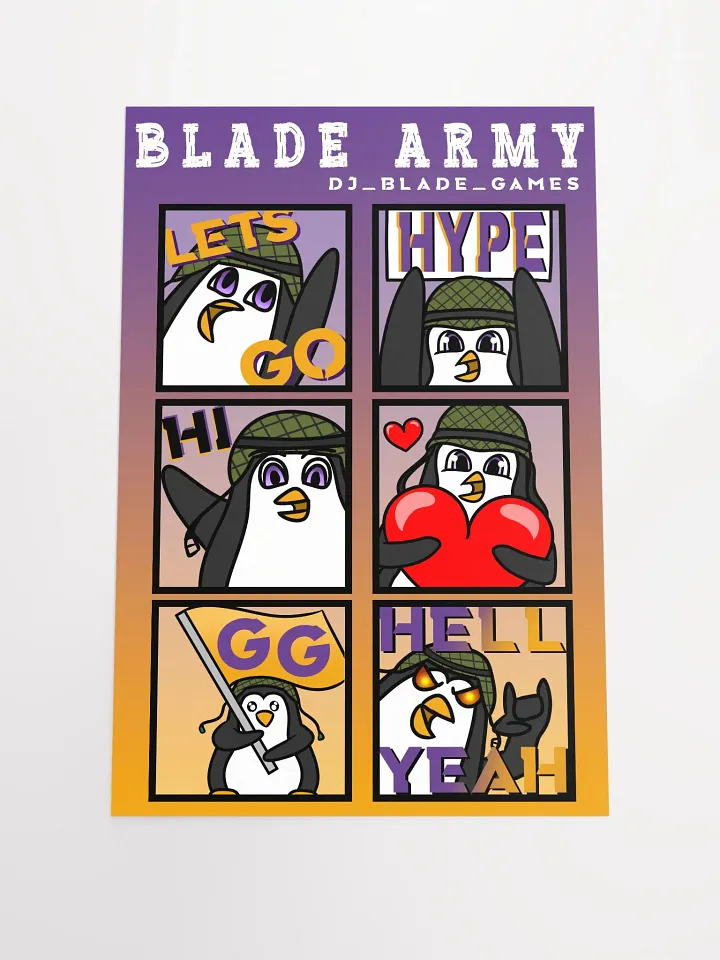 Blade Army Poster product image (1)